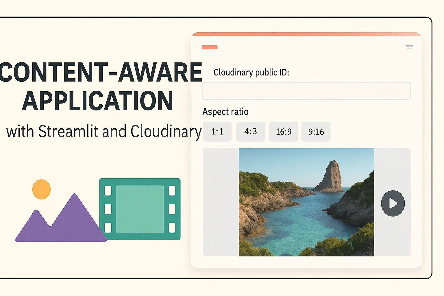 Build a Content-Aware Media Cropper Using AI, Cloudinary, and Streamlit